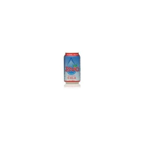 Zevia Natural Cola Diet Soda (4x6x12 Oz)