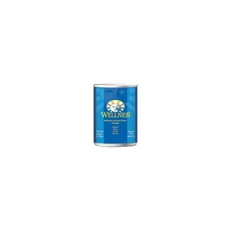 Wellness Fish & Sweet Potato Canned Dog Food (12x12.5 Oz)