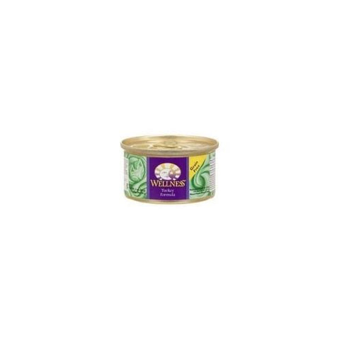 Wellness Canned Turkey Cat Food (24x5.5 Oz)