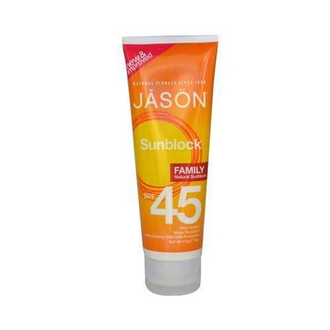 Jason's Sunscreen Family Size Spf45 (1x4 Oz)