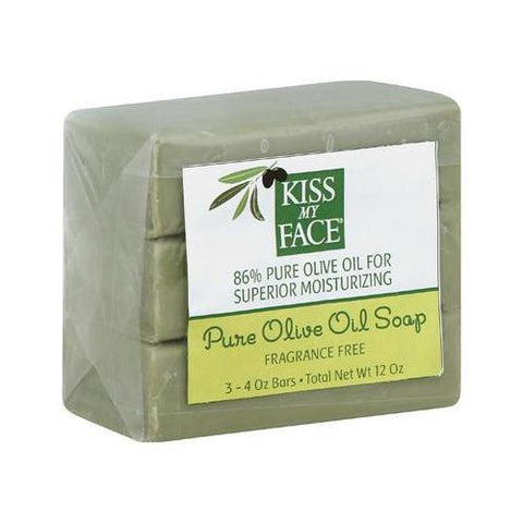 Kiss My Face Pure Naked Olive Oil Bar (1x3-4 Oz)