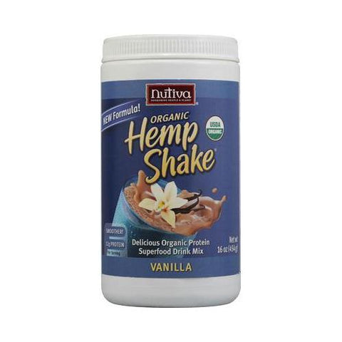 Nutiva Hemp Vanilla Shake (1x16Oz)