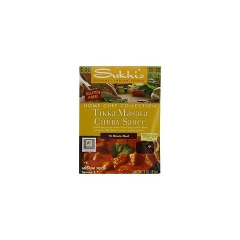 Sukhi's Gluten-Free Tikka Masala Sauce (6x3Oz)
