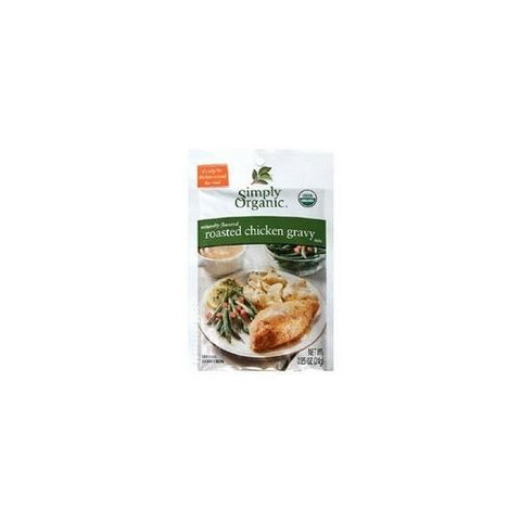 Simply Organic Roasted Chicken Gravy, Seasoning Mix (12x0.85Oz)