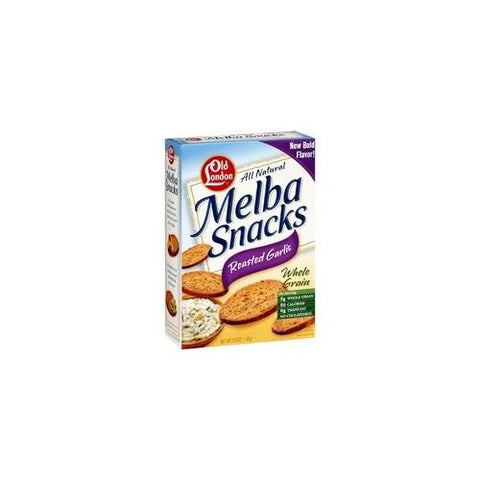 Old London Melba Snacks Roasted Garlic (12x5.25Oz)