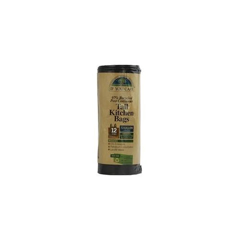 If You Care Tall Kitchen Bags With Handles (12x12 CT)