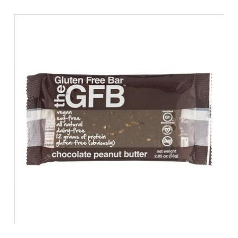 The GFB Choc Peanut Butter Bar Gluten Free (12x2.05Oz)