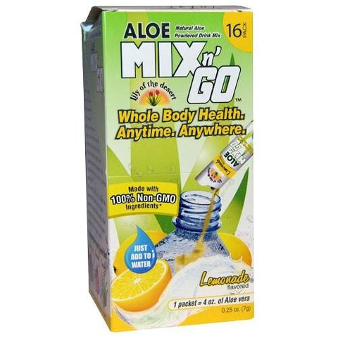 Lily Of The Desert Aloe Mix N Go Lemonade (10x5 PACK)