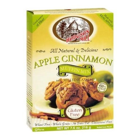 Hodgson Mill Apple Cinnamon Muffin Mix  (6x7.6 OZ)