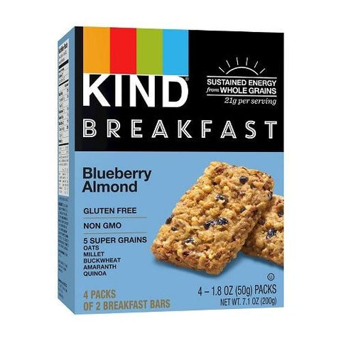 Kind Breakfast Bar Blueberry Almond  (8x4 PACK)
