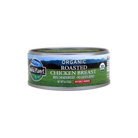 Wild Planet Organic Roasted Chicken Breast With No Salt (12x5 OZ)