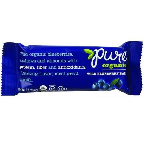 Pure Organic  Wild Blueberry Bars (12X1.7 OZ)