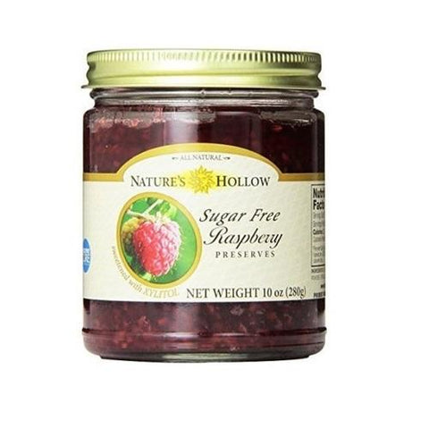 Nature's Hollow Raspberry Preserves  (6x10 OZ)