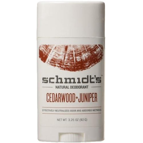 Schmidts Deodorant Cedarwood + Juniper Stick (1X3.25 OZ)