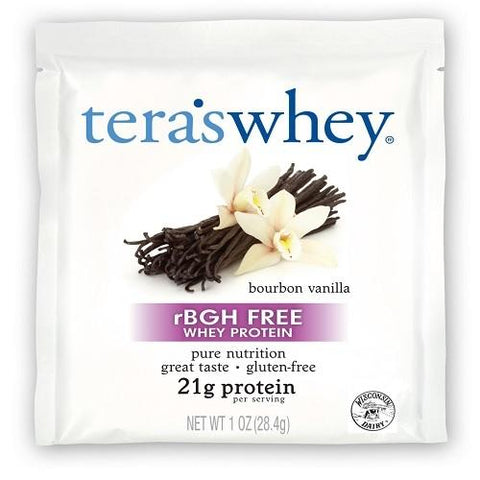 Tera's Whey Organic Whey Protein Packet Bourbon Vanilla (12x1 OZ)