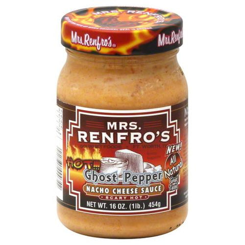 Mrs. Renfro's Ghost Pepper Nacho Cheese Scary Hot (6x16 OZ)