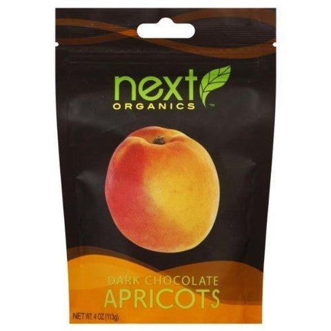 Next Organics Dark Chocolate Apricots (6x4 OZ)