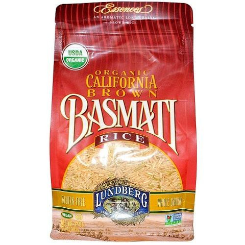 Lundberg Organic California Brown Basmati Rice (6x1 LB  )