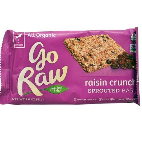 Go Raw Live Raisin Crunch Bar (10x0.49 OZ)