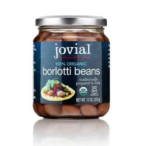 Jovial Organic Borlotti Beans  (6x13 OZ)