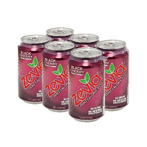 Zevia Nat Cherry Cola (4x6Pack )