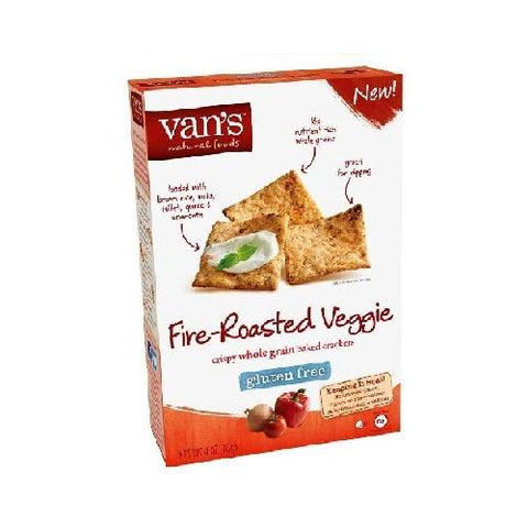 Van's International Foods Fire Roasted Veg Crkrs (6x4OZ )