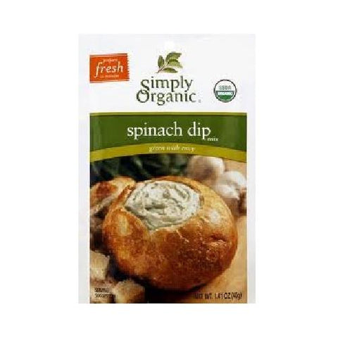Simply Organic Spinach Dip Mix (12x1.41OZ )