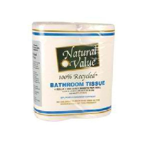 Natural Value 280Ct/Roll Bth Tissue (24x4Pack )