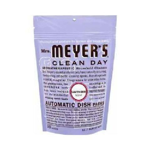 Mrs Meyers Auto Dshwsh Pks Lavendar (6x12.7OZ )