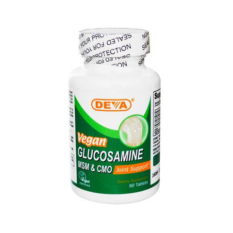 Deva Vegan Glucosamine MSM and CMO (1x90 Tablets)