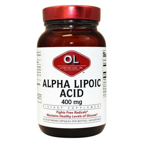 Olympian Labs Alpha Lipoic Acid 400 mg (60 Capsules)