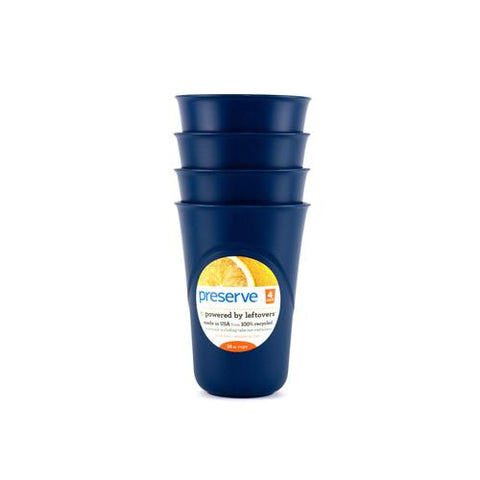 Preserve Everyday Cups Midnight Blue (1x4 Count)