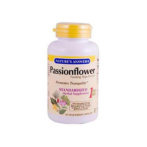 Nature's Answer Passionflower Extract (60 Veg Capsules)