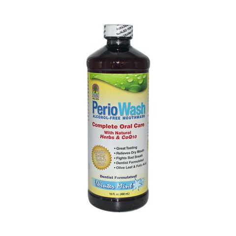 Nature's Answer PerioWash Mouthwash Alcohol-Free Winter Mint (16 fl Oz)