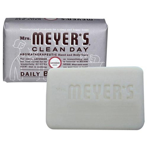 Mrs. Meyer's Bar Soap Lavender (12x5.3 Oz)