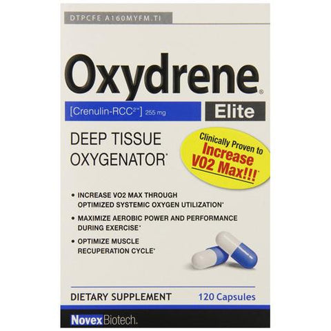 Novex Biotech Company Oxydrene Elite (120 Capsules)