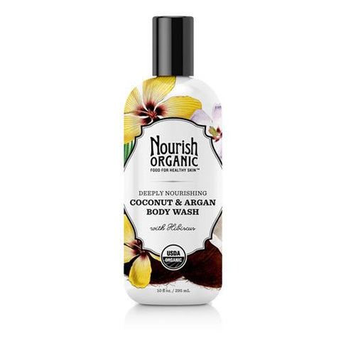 Nourish Body Wash Organic Tropical Coconut (10 fl Oz)