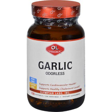Olympian Labs Garlic  Odorless  100 Softgels