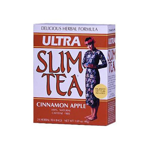 Hobe Labs Ultra Slim Tea Cinnamon Apple (1x24 Tea Bags)