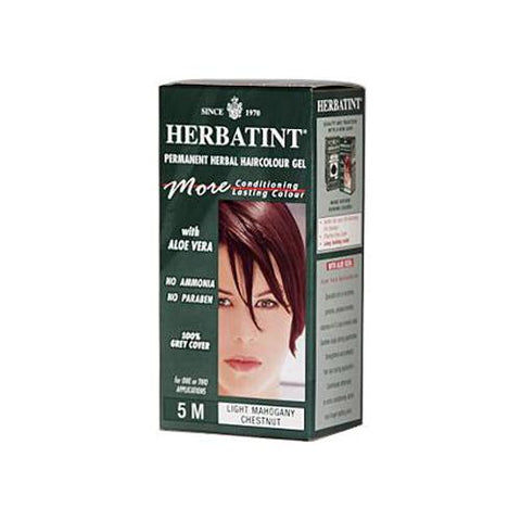 Herbatint Permanent Herbal Haircolour Gel 5M Light Mahogany Chestnut (1x135 Ml)