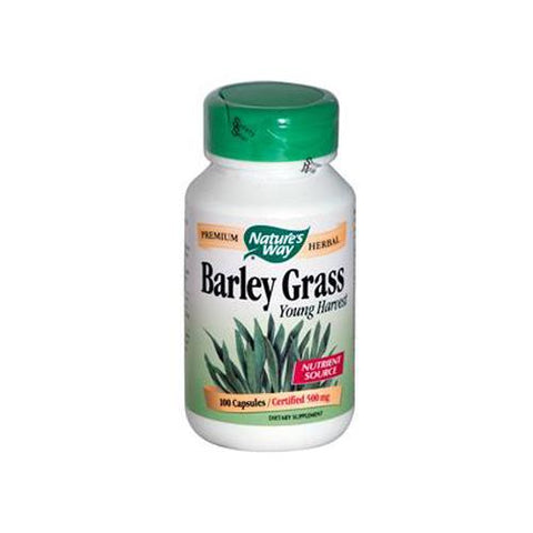 Nature's Way Barley Grass Young Harvest (100 Capsules)