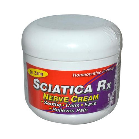 Dr. Zang Sciatica Rx Nerve Cream Homeopathic Formula (1x4 Oz)