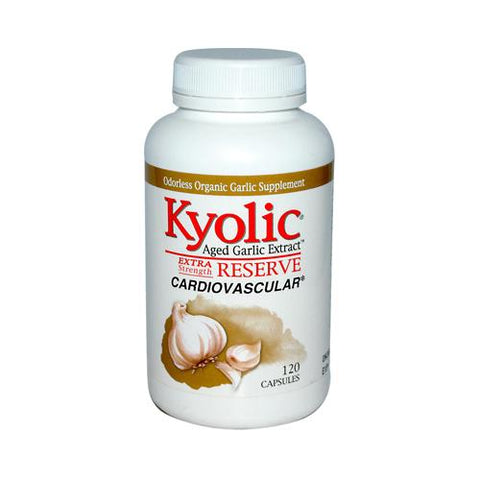 Kyolic Aged Garlic Extract Cardiovascular Extra Strength Reserve (120 Capsules)