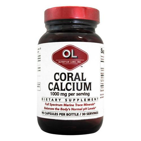 Olympian Labs Coral Calcium 1 g (90 Capsules)