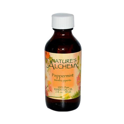 Nature's Alchemy 100% Pure Essential Oil Peppermint 2 fl Oz