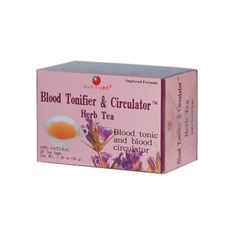 Health King Medicinal Teas Blood Tonifier and Circulator Herb Tea (1x20 Tea Bags)