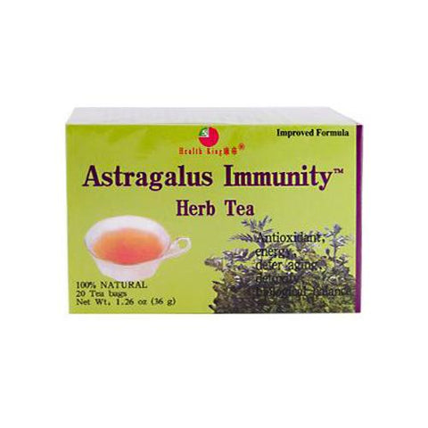 Health King Astragalus Immunity Herb Tea (1x20 Tea Bags)