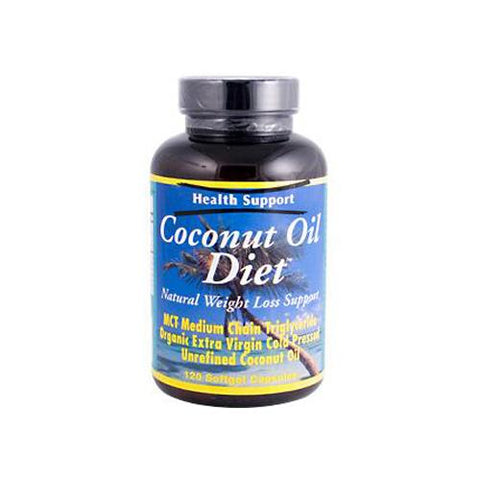 Health Support Coconut Oil Diet (120 Softgels)