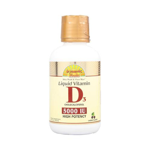 Dynamic Health Liquid Vitamin D3 Cherry (16 fl Oz)