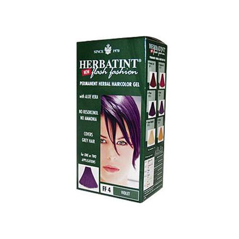 Herbatint Permanent Herbal Haircolour Gel FF4 Violet (1 Kit)